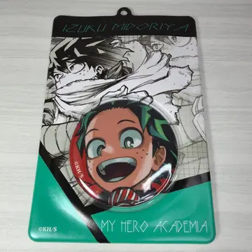 나의 히어로 아카데미아 미도리야 이즈쿠 캔뱃지 & 특제 홀더 컬렉션 데쿠