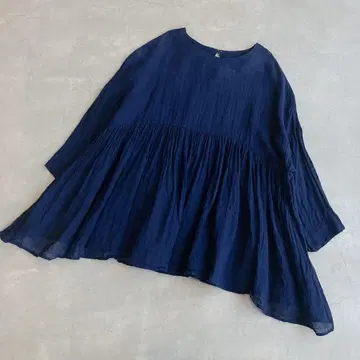 #Gauze 거즈/린넨 블라우스 튜닉 린넨