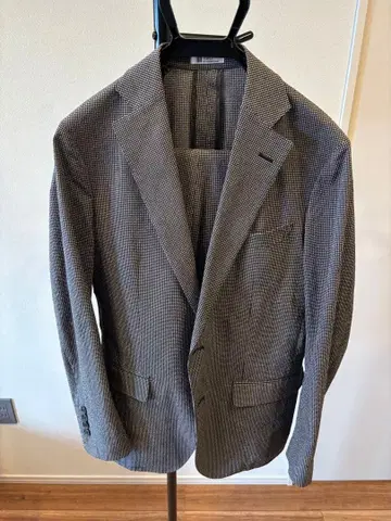 정장 셀렉트 그레이 깅엄 체크 정장 셋업 사이즈 L RBC