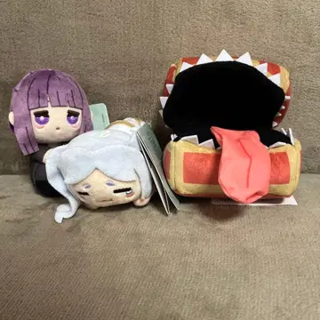 장송의 프리렌 미니 봉제 인형 페른 미믹 3체 세트 택 포함
