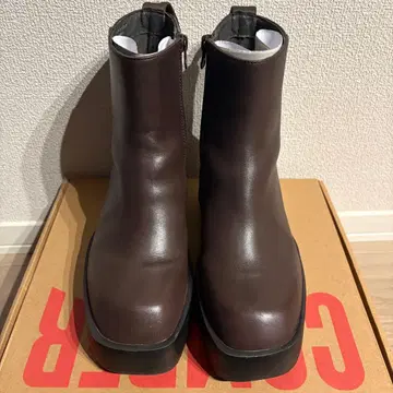 CAMPER 캠퍼 Billie 빌리 하프 부츠 37 브라운