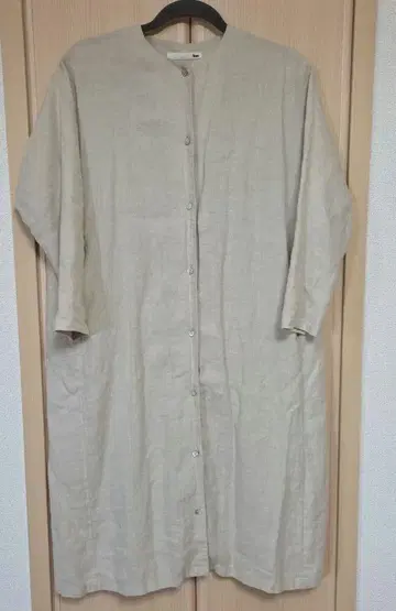 [ evam eva ] 린넨 셔츠 원피스