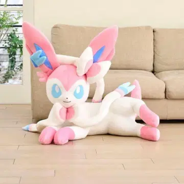 포켓몬 니피아 등신대 뒹굴 봉제 인형