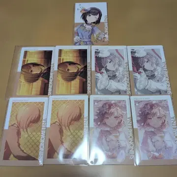 프로세카 시노노메 에나 에피카 노멀 8장 세트 + 특전