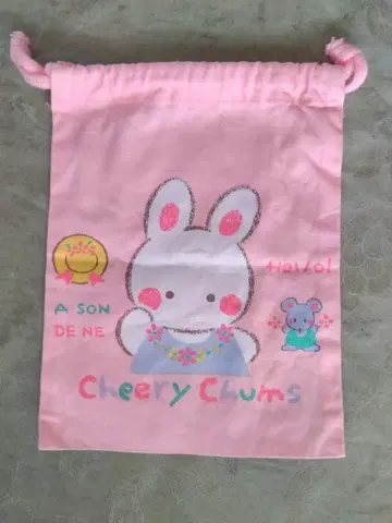 치어리참 복조리 파우치 산리오 레트로