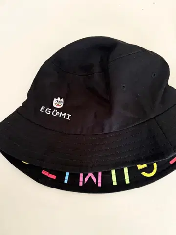 EGUMI 버킷햇 블랙 에구치 타쿠야