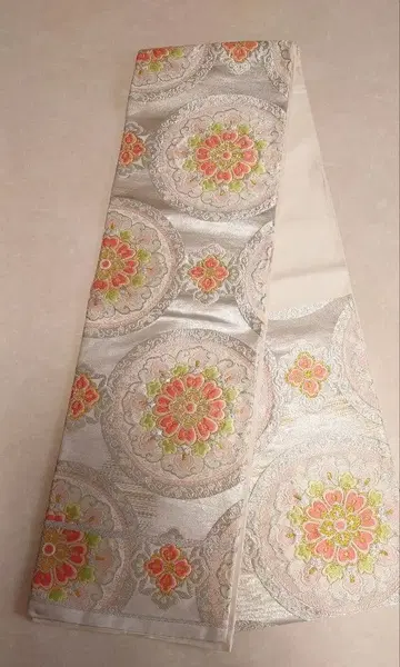 고급 후쿠로 오비 기모노 순수 실크 포멀 후리소데 성인식 결혼식