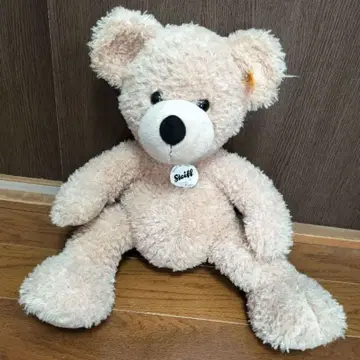 슈타이프 베이지 테디베어 핀