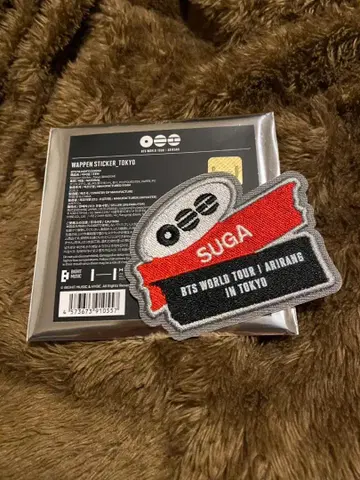 BTS 와펜 SUGA 윤기 와펜 스티커 ARIRANG