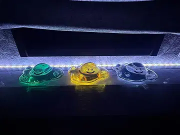 [ 새상품급 ] 드래곤 퀘스트 슬라임 캐릭터 클리어 피규어 3개 세트