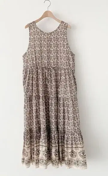 사만사 모스모스 앞뒤 2way 인도 페이즐리 무늬 원피스