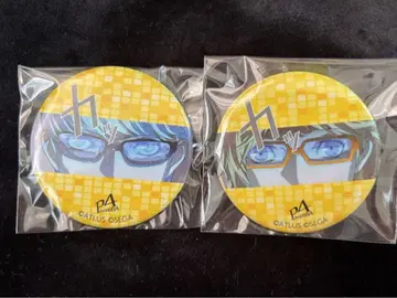 페르소나4 트레이딩 컷인 캔뱃지 주인공 하나무라 요스케