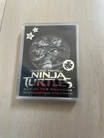 뮤턴트 닌자 터틀즈 영화 기념 메달