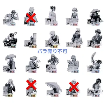 은혼전 아크릴 피규어 컬렉션 전종 세트 (전 20종 중 17종)