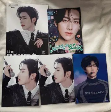 4월 20일까지 BICKY 포토 카드 5장 세트 ZB1