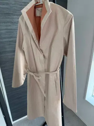 sybilla 시빌라 스프링 코트 린넨 베이지