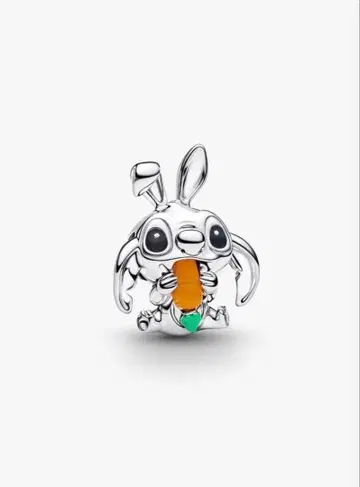 PANDORA Disney Stitch Easter Bunny Charm