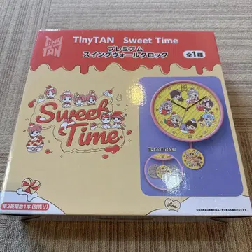 TinyTAN Sweet Time 프리미엄 스윙 벽시계