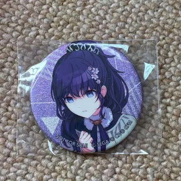 프로세카 아사히나 마후유 카라파레 특전 글리터 캔뱃지 자무자 33A