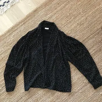 드리스반노튼 라크루아 도트 자켓 셔츠