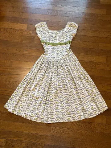 vintage dress 빈티지 원피스 나비 버터플라이