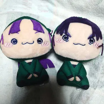 닌타마 란타로 닌타마 모찌피코 시오에 분지로 타치바나 센조 봉제 인형