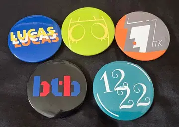 쿠스노키 토모리 마루 캔뱃지 세트