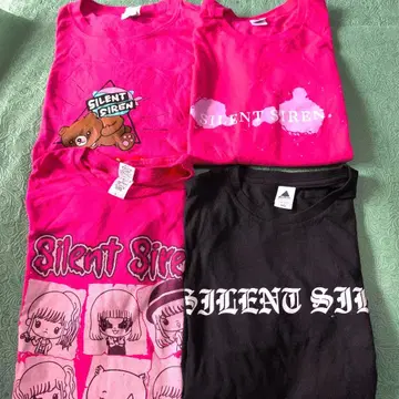 사일런트 사이렌 SILENT SIREN 티셔츠 4장 세트 XXL~XL