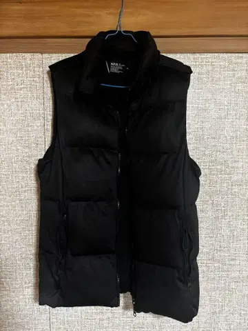 블랙 다운 베스트 사이즈 170/96A