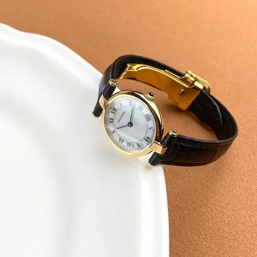 까르띠에 cartier vendome round 18K watch SM 사진 2