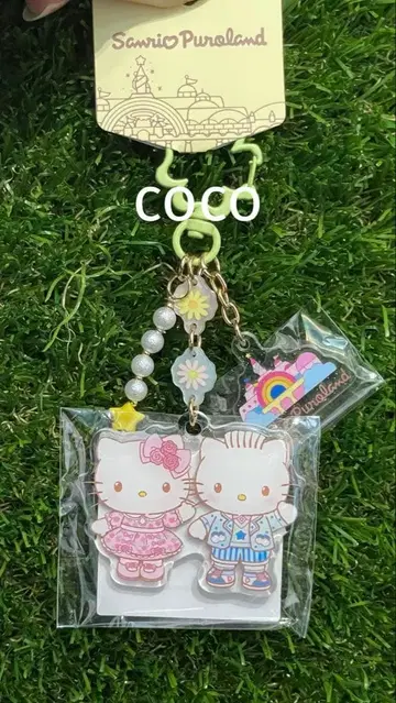 2026 산리오파크 시츄에이션 키링 헬로키티 & 디어 다니엘