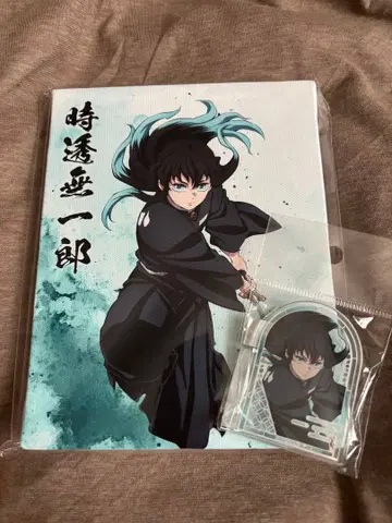 귀멸의 칼날 토키토 무이치로 미니 캔버스 아크릴 배지