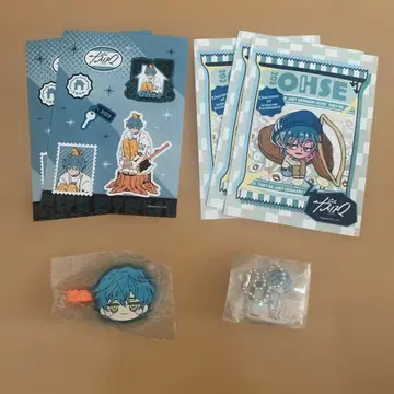 카리스마 미나토 오세 세트 씰 프린트 헤어핀 아크릴 키링