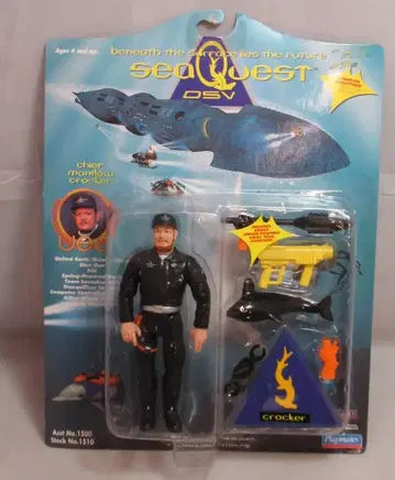 플레이메이츠 액션 피규어! 치프 매니로우 크로커