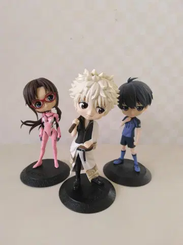 피규어 3체 세트 에바 은혼 블루 록