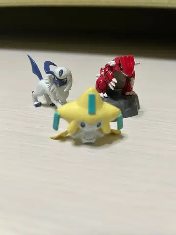 포켓몬 피규어 3개 세트 앱솔 그란돈 지라치