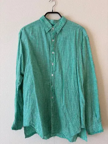 카키노하 ex. ensou 프렌치 리넨 셔츠 사이즈 M