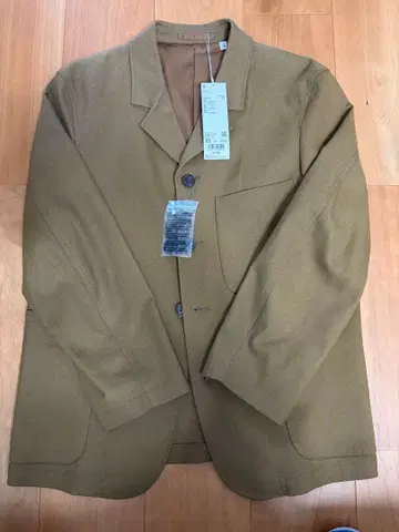 미사용 새상품 유니클로 U 플란넬 워크 자켓 UNIQRO U