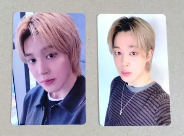랜덤 혜택 포토 카드 JIMIN 2장