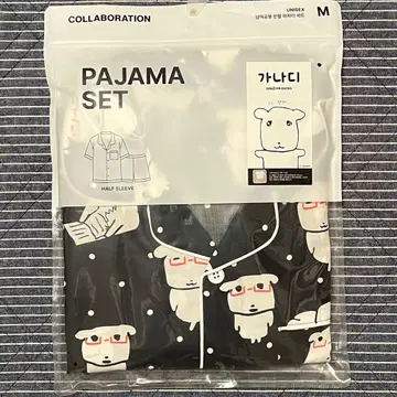 [한국 한정판] 가나디 GANADI SPAO 파자마 반팔 M 사이즈 A