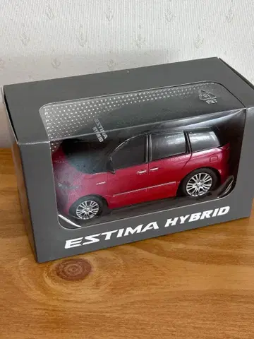 도요타 에스티마 하이브리드 풀백 카 레드