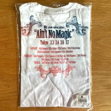 B'z Ain't No Magic 도쿄 라이브T셔츠 [ 미사용품 ]