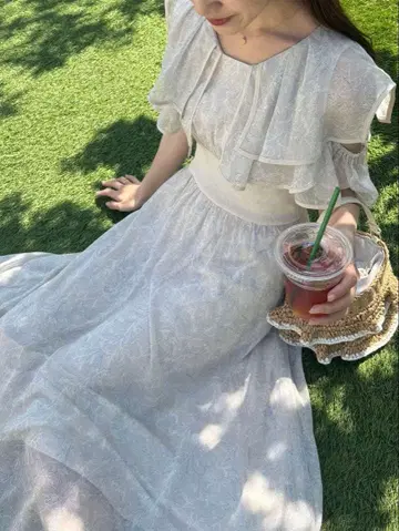 MAJESTIC LEGON 더블 컬러 코르셋 원피스