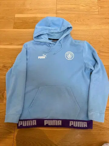PUMA 맨체스터 시티 후드티 스카이블루