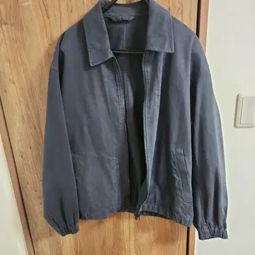 UNIQLO U 집업 블루종 XL 블루, 네이비