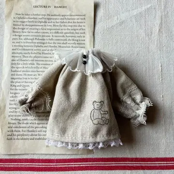 곰 원피스 브라이스 아웃핏 핸드메이드 네오 브라이스 인형 의류