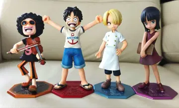 원피스 POP 유년기 루피 & 상디 & 로빈 & 브룩 4체 세트