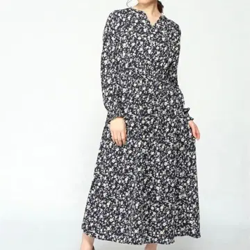 테치치 Techichi TERRASSE 꽃무늬 롱 원피스