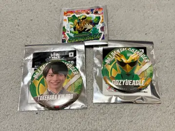 넘버원 전대 고주레인저 모하라 킨지로 스티커 캔뱃지