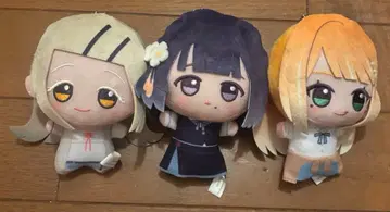 학원 아이돌 마스터 학마스 치비구루미 봉제 인형 3점